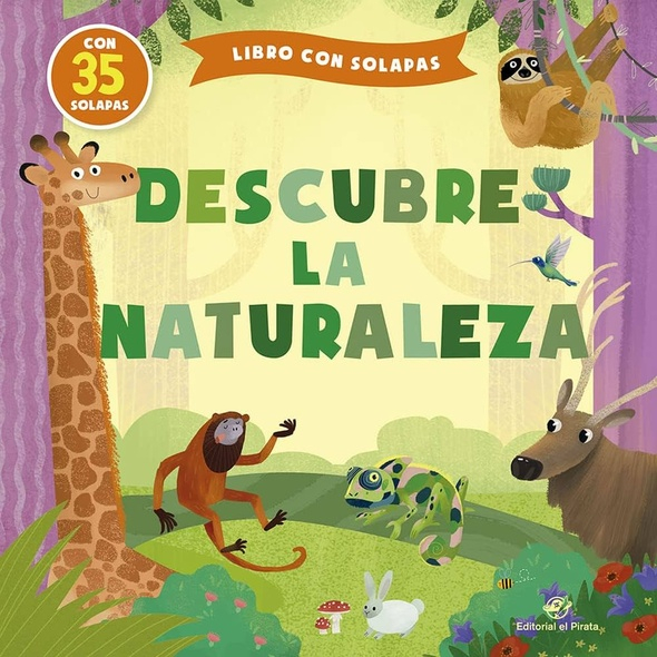 DESCUBRE LA NATURALEZA LIBRO CON SOLAPAS
