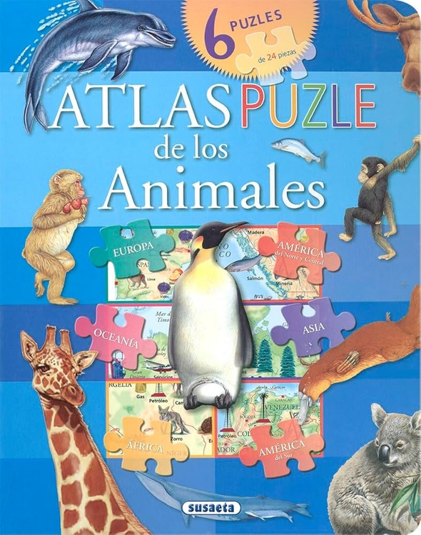 ATLAS PUZLE DE LOS ANIMALES